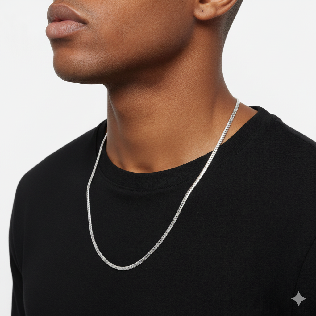 Chaîne Argent Minimal