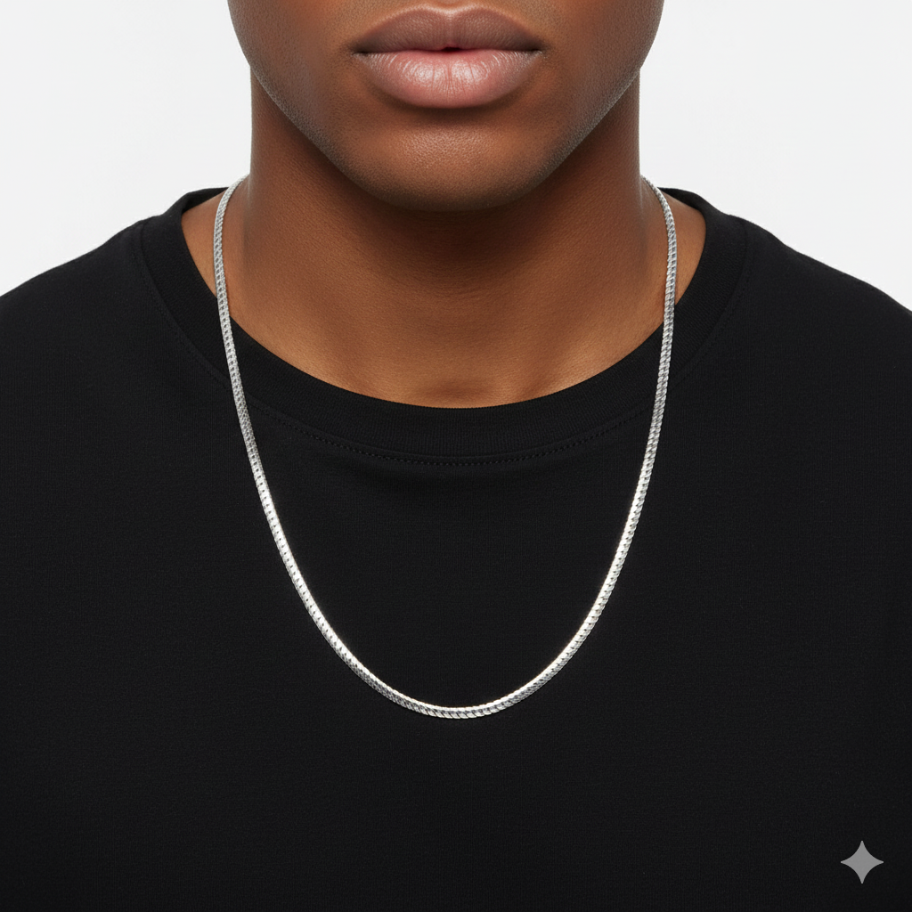 Chaîne Argent Minimal