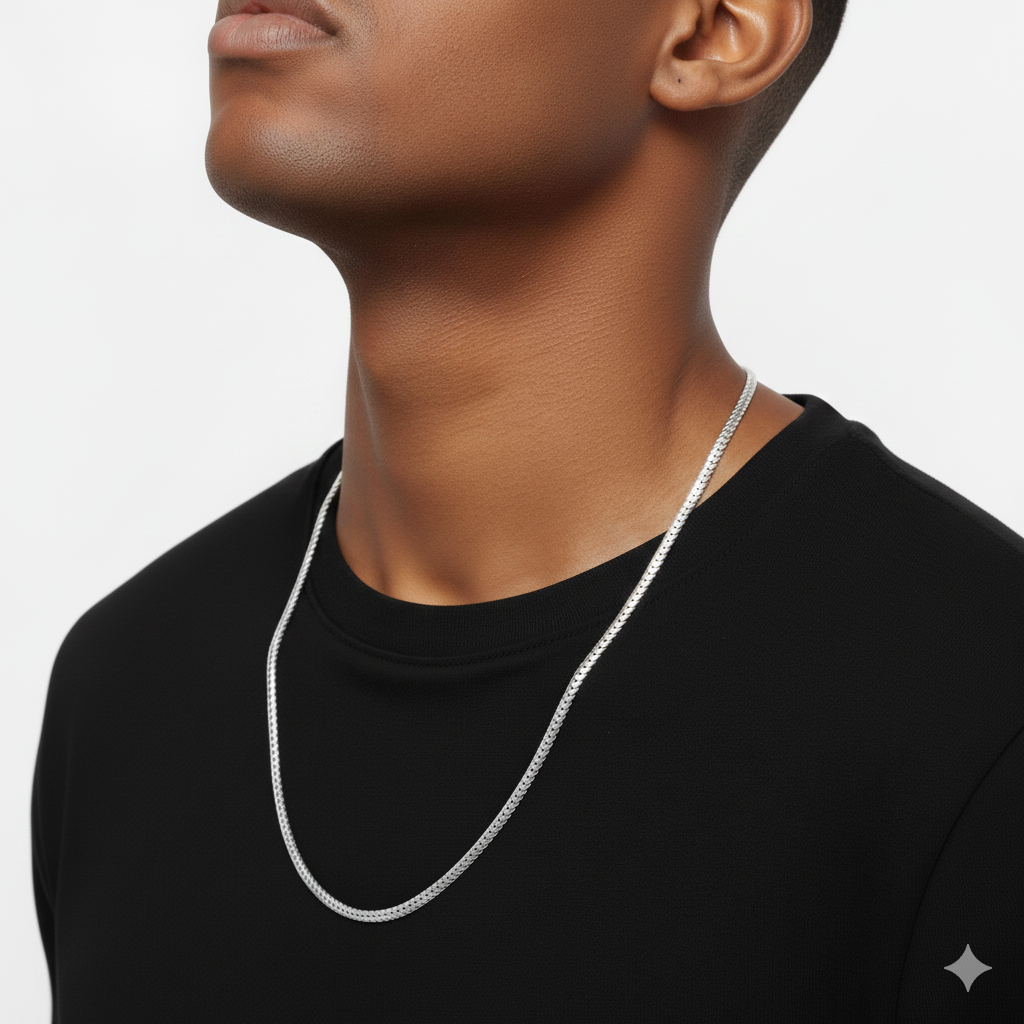 Chaîne Argent Minimal